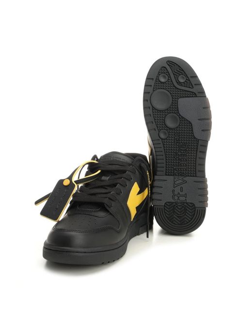 Off-White c/o Virgil Abloh Black Out Of Office Bubble Arrow Sneakers for men