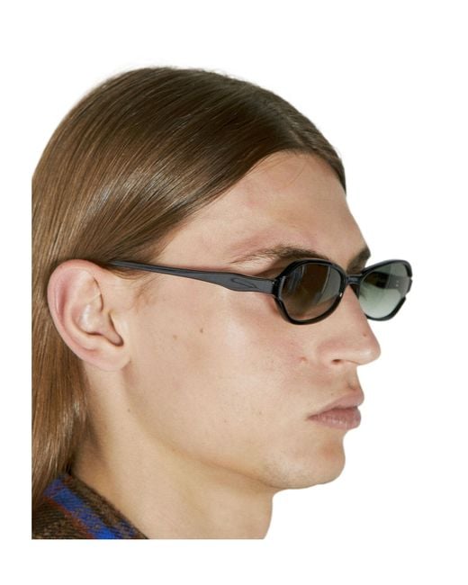 Our Legacy Multicolor Drain Geometric-Frame Sunglasses for men