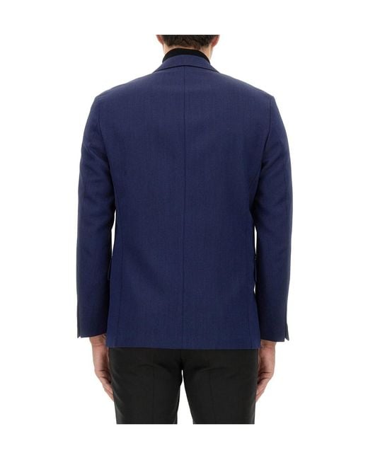 Boss Blue Boss Double Breasted Tailored Blazer for men