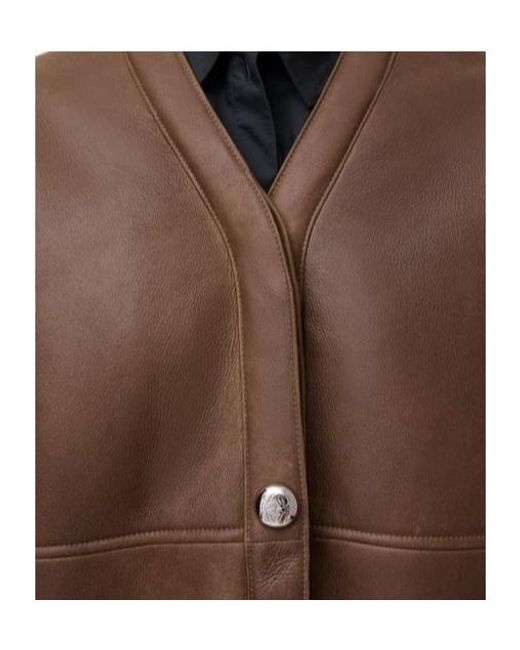 Loewe Brown Pebble Cardigan