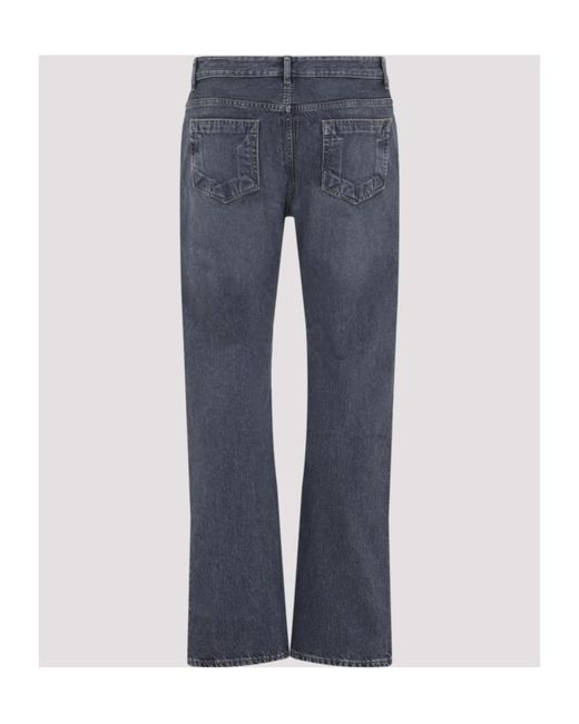 Rick Owens Blue Washed-Finish Jeans for men