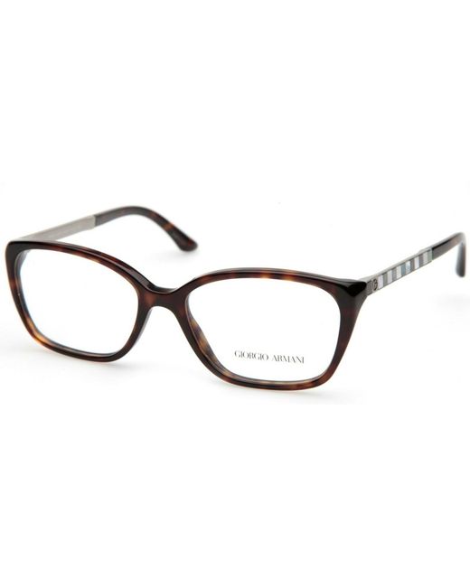 Giorgio Armani White Logo Flat Mirror