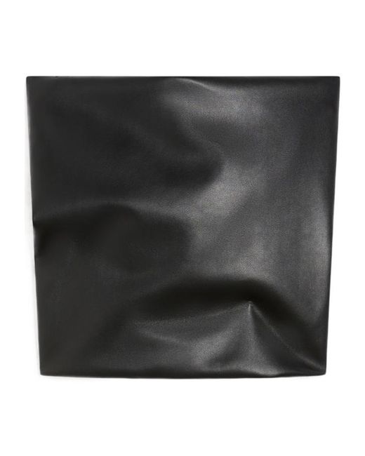 Sportmax Black Lindsey Gathered Sleeveless Top