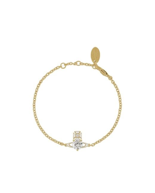 Vivienne Westwood Metallic Millie Orb Chain Bracelet
