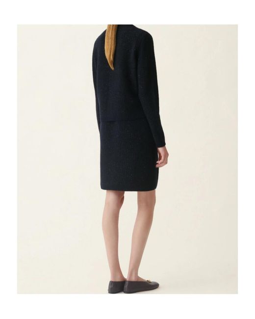 Fabiana Filippi Black Textured Embellished Cardigan