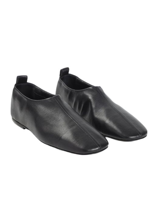 Dries Van Noten Black Square Toe Casual Shoes