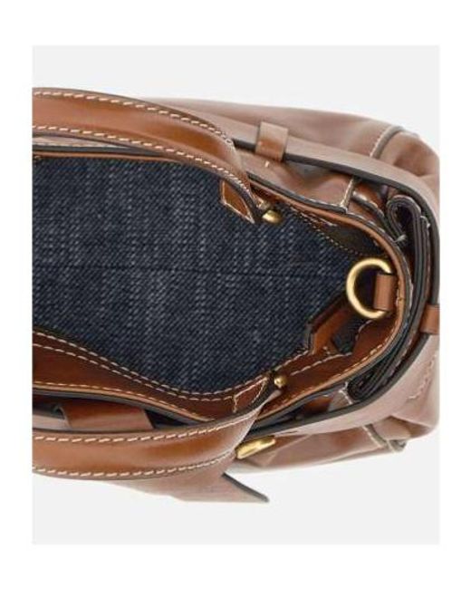 Gianni Chiarini Brown Double-Handled Handbag