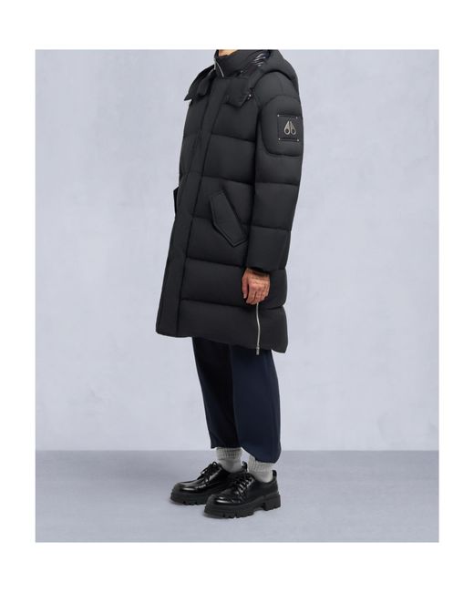 Moose Knuckles Black Parkas for men