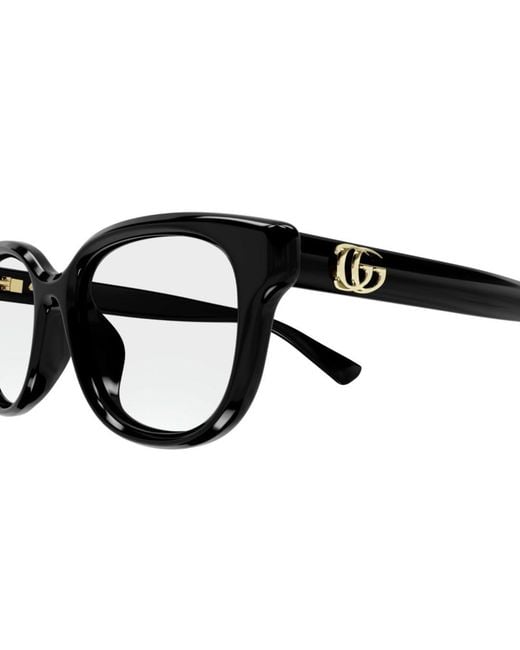 Gucci White Eyewear Square Frame Glasses