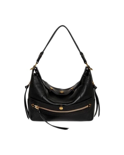 Jérôme Dreyfuss Black Lucky Hobo Bag