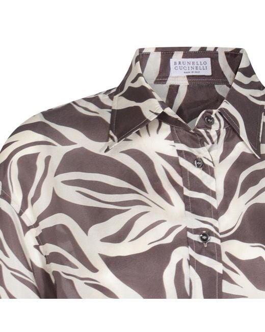 Brunello Cucinelli Multicolor And Shirt