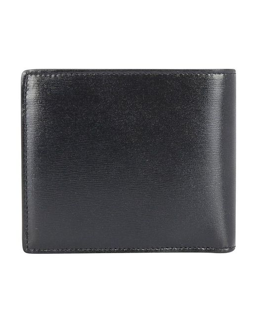 Saint Laurent Black Tiny Monogram East West Wallet for men