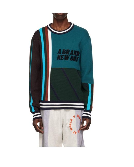 Paul Smith Blue Logo Sweater for men