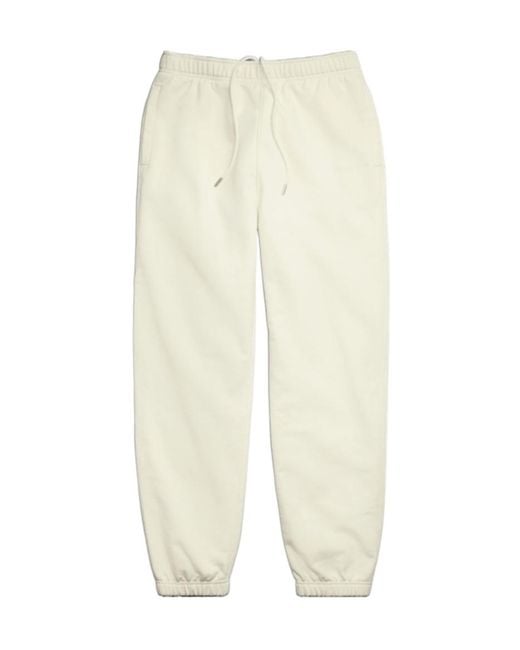 Canada Goose White Elasticated Logo-Detail Track Pants