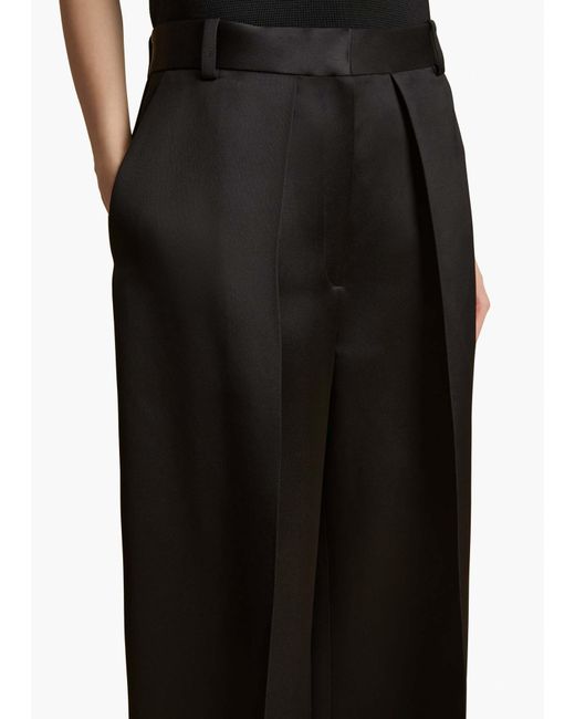 Khaite Black Marinta Pants
