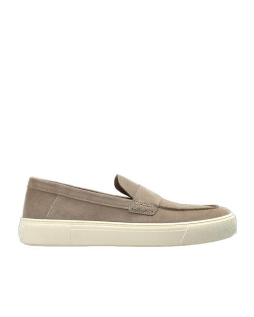 Hogan Multicolor Suede Penny Loafers for men
