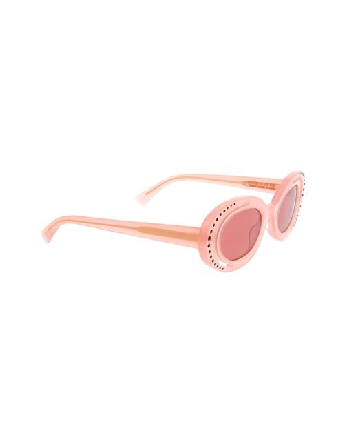 Marni Pink Logo Sunglasses