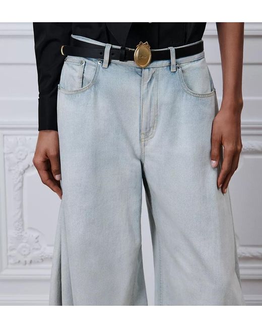 Dior Gray Loose-Fit Jeans