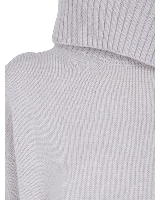 Anneclaire Gray Turtle Neck Sweater