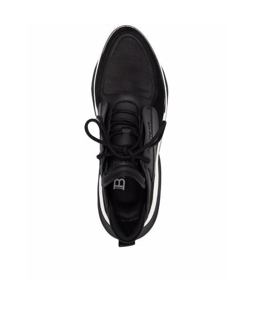 Balmain Multicolor Leather B-Bold Low-Top Sneakers for men