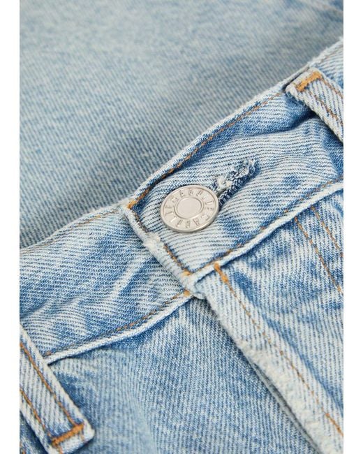 Agolde Blue Barrel-Leg Jeans