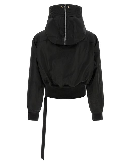 Rick Owens Black Alice Parka for men
