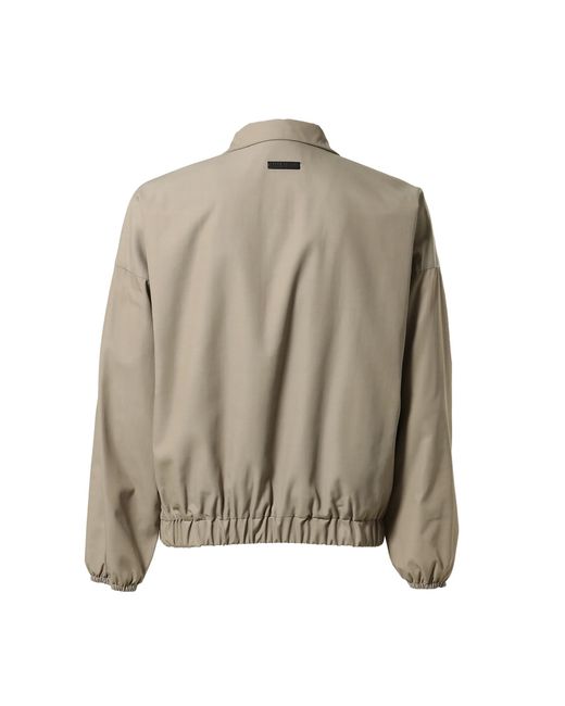 Fear Of God Natural Zip-Up Track Jacket for men