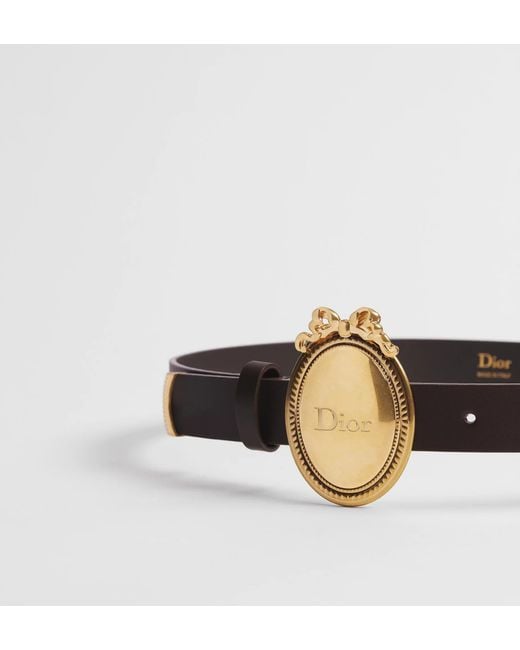 Dior Metallic Médaillon Belt