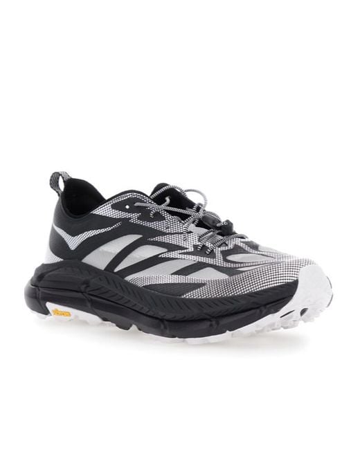 Hoka One One Black Mafate Speed 4 Lite Sneakers for men