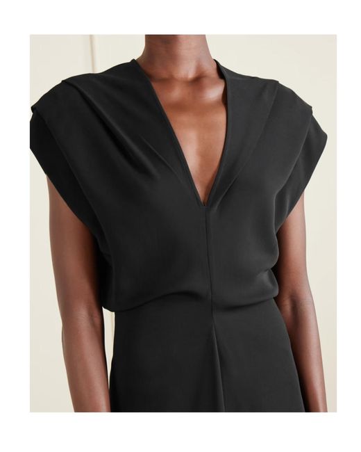 Co. Black V-Neck Dress