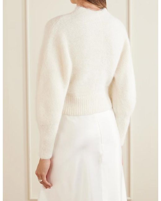 Sir White Cardigan Sweater