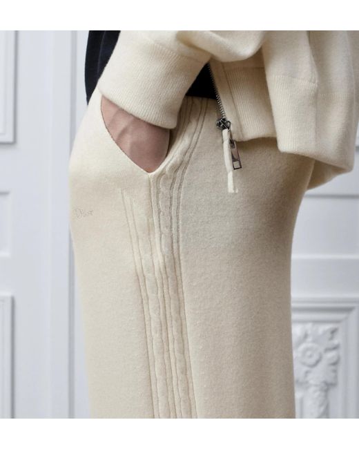 Dior White Track Pants for men