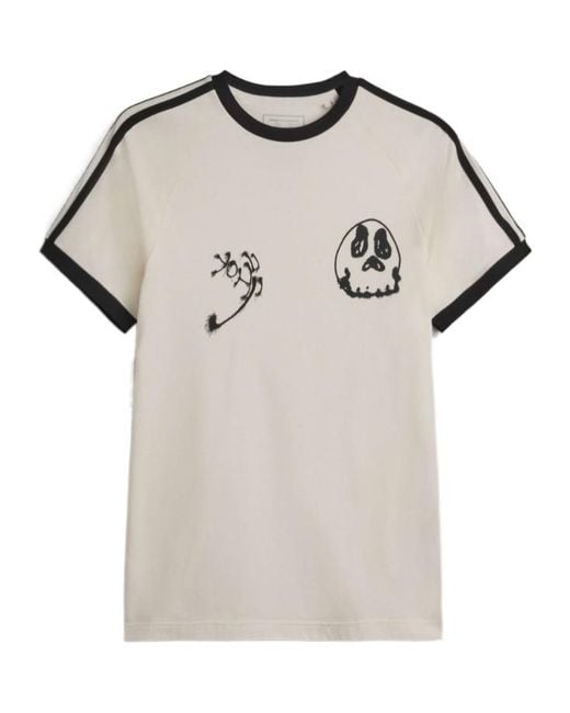 Y-3 Natural Chito Graphic Cali Tee for men