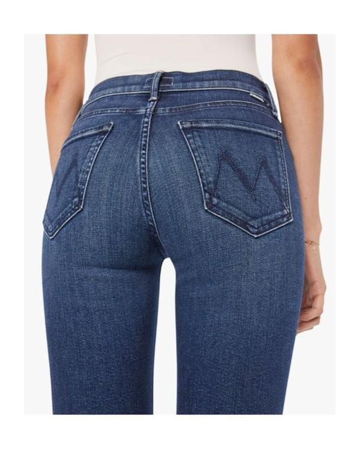 Mother Blue The Rascal Skimp Jeans