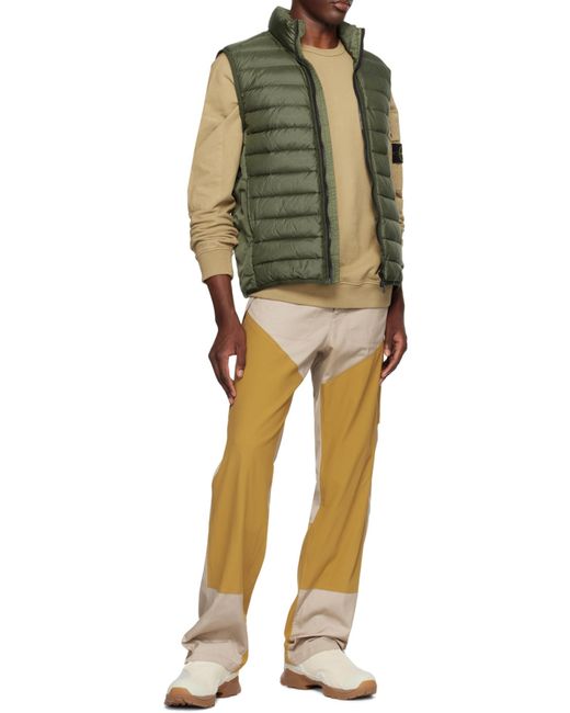 Stone Island Green Vests for men