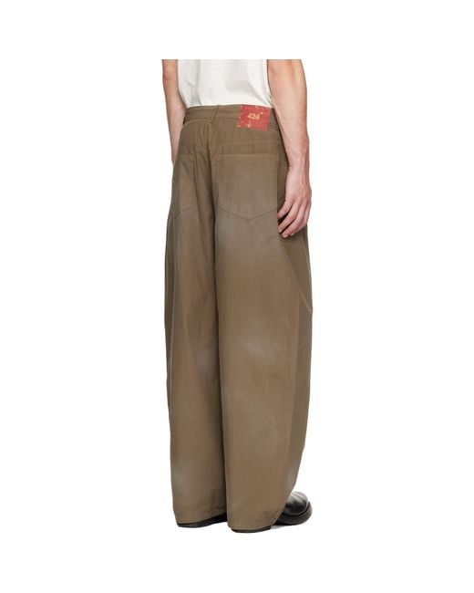 424 Green Big Daddy Pants for men