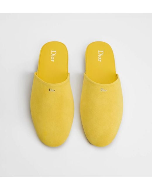 Dior Yellow In Mule for men