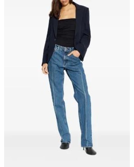 Zadig & Voltaire Blue Rhinestones-Embellished Blazer
