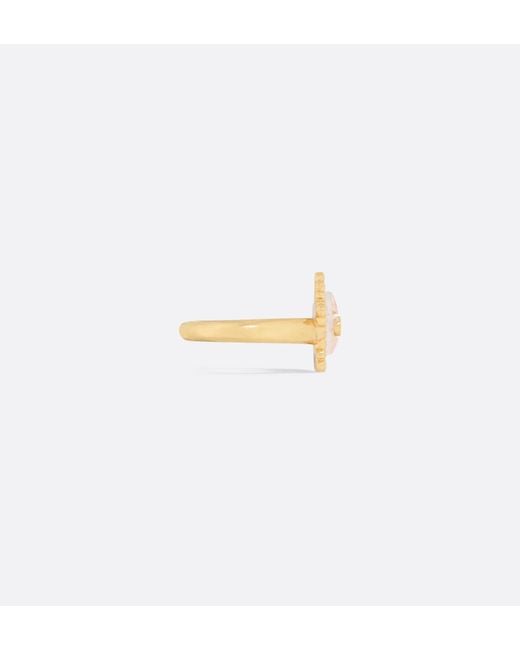Dior Metallic Petit Cd Lucky Baroque Ring