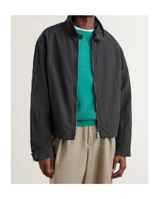Dries Van Noten Black Zipped Jacket for men