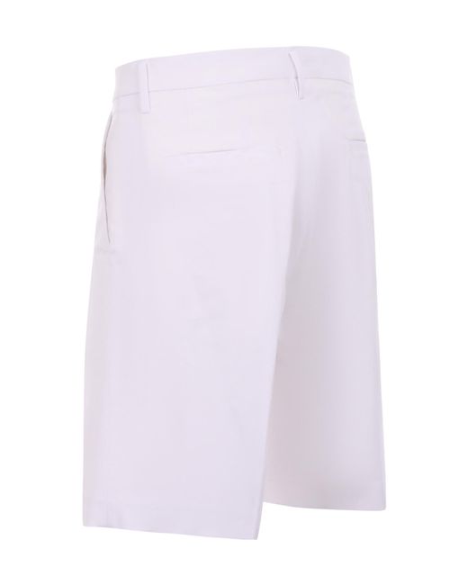 K-Way Purple Knee-Length Straight Hem Shorts for men