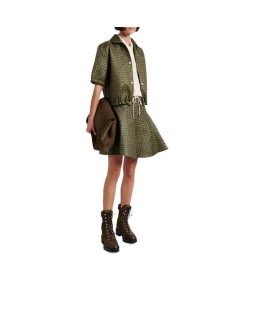 Aquazzura Brown Shearling-Trimmed Suede Lace-Up Boots