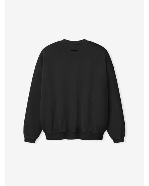Fear Of God Black Training 90S Crewneck Sweatwshirt for men