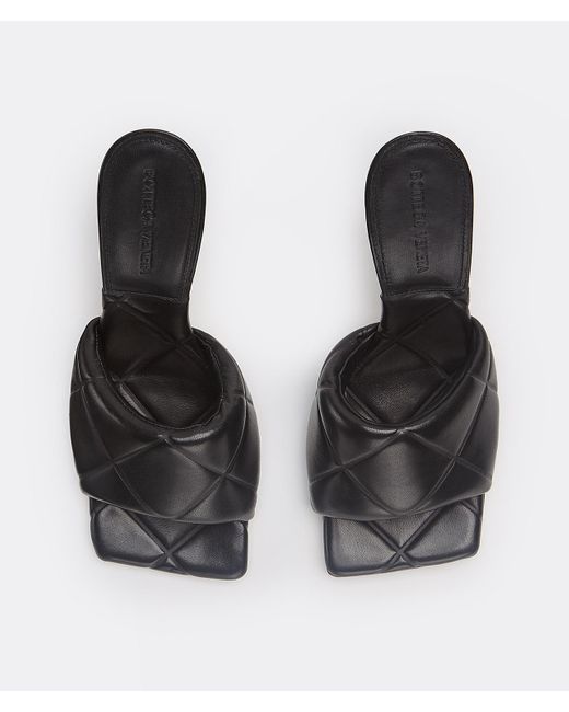 Bottega Veneta Black The Lido Sandals