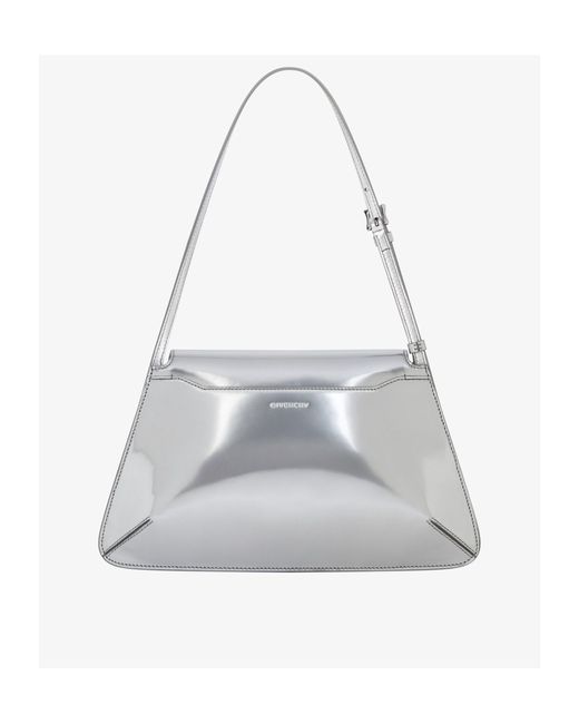 Givenchy White 4G Liquid Shoulder Bag
