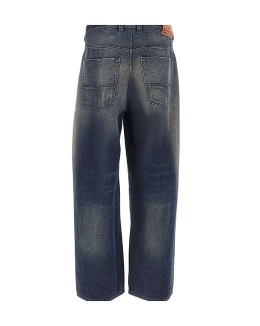 DIESEL Blue 1997 D-Enim Relaxed Jeans for men
