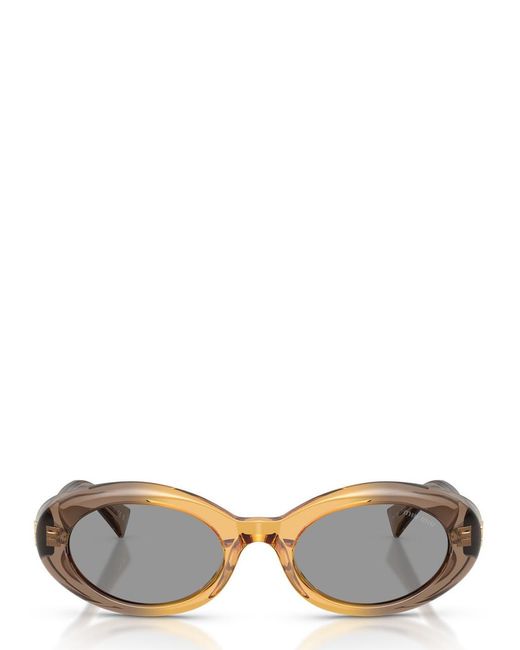 Miu Miu White Versatile Sunglasses