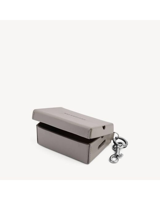 Balenciaga Gray Sneaker Box Keychain for men