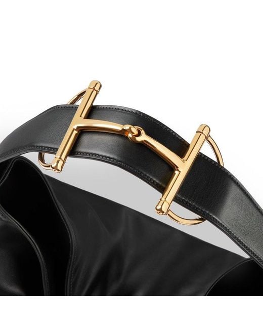 Gucci Black Beatrix Large Tote Bag, Leather