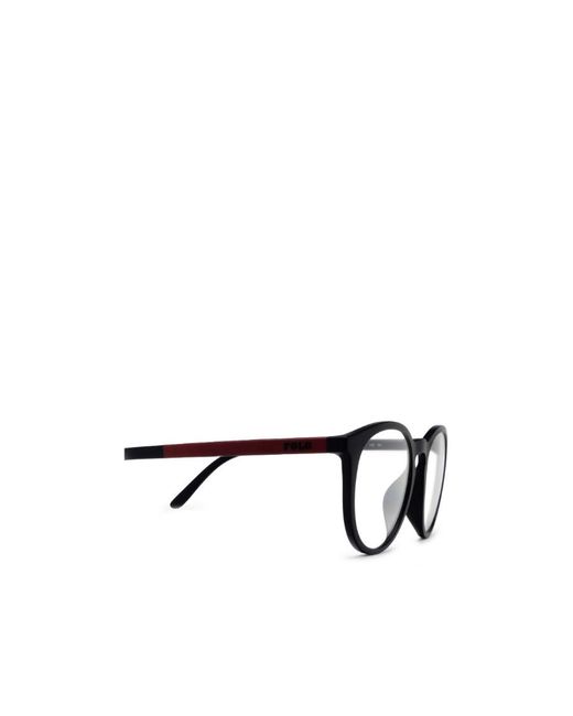 Polo Ralph Lauren White Eyewear Oval Frame Sunglasses for men
